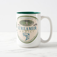 Tasse Flyfishing d'intoxiqué de flamme