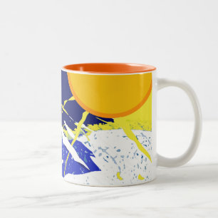 2 Couleurs Tasse "glace de Norweigan "