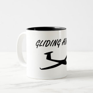 2 Couleurs Tasse Gliding Addict