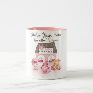 2 Couleurs Tasse Gnomes Café Mignons