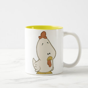 2 Couleurs Tasse Grand-Dirigée de poulet