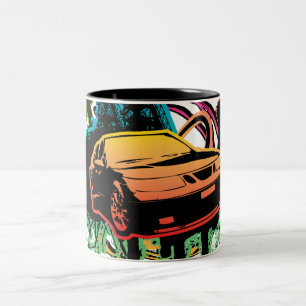 2 Couleurs tasse grunge du style 9-5-aero