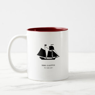 2 Couleurs Tasse — HMS Gaspee