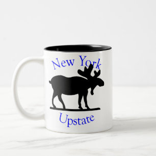 2 Couleurs Tasse hors de la ville d'orignaux de New York