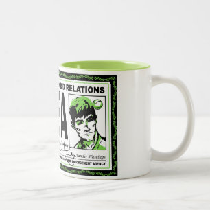 2 Couleurs Tasse hybride d'insigne de la terre HEA