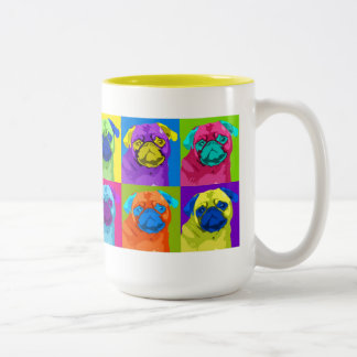 2 Couleurs tasse inspirée de carlin