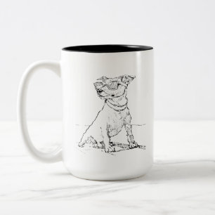 2 Couleurs Tasse Jack Russell Terrier – Tasse à café pour mam
