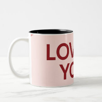 2 Couleurs Tasse "JE T'AIME" Café