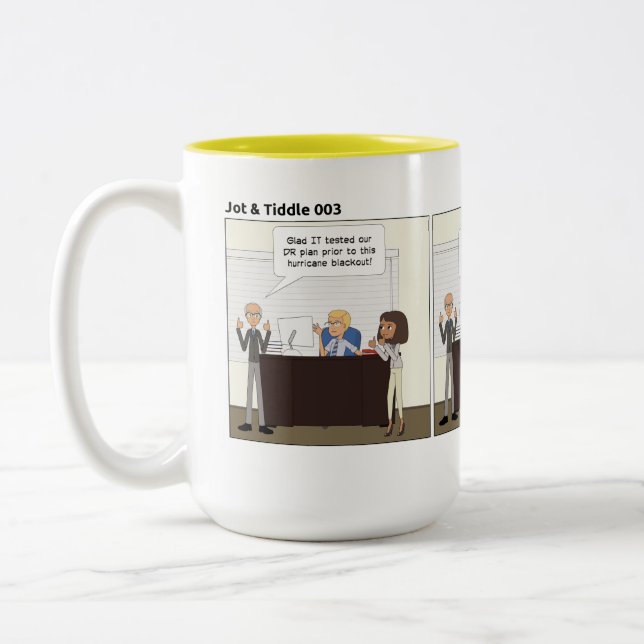 2 Couleurs Tasse JT003 (Gauche)