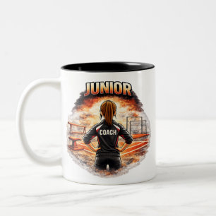 2 Couleurs Tasse Junior Coach - Cadeau de Gymnastique