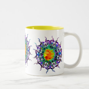 2 Couleurs Tasse légère de Chakra Sun