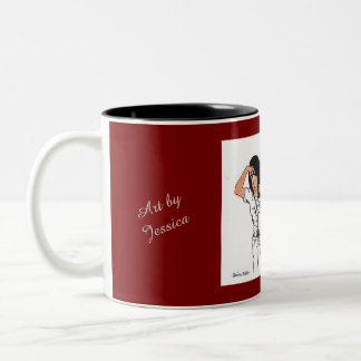 2 Couleurs Tasse Let's Play Ball