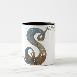 2 Couleurs Tasse Lettre S Nœud Celtique