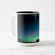 Tasse magique "Lady Aurora" Aurores boréales