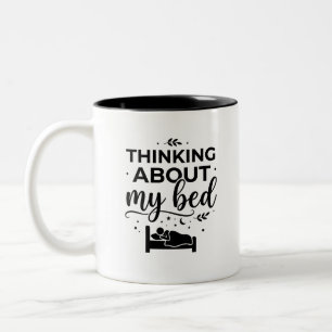 2 Couleurs Tasse matinale bicolore pour introverti pensif