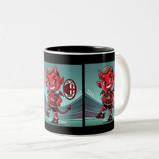 2 Couleurs Tasse Milan calcio