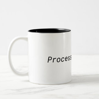 2 Couleurs Tasse minimaliste bicolore Processing Focus