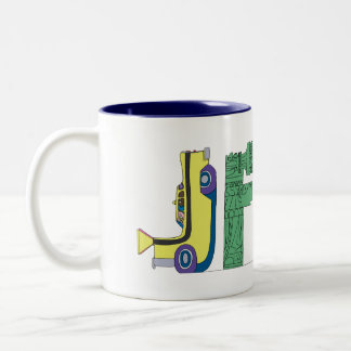 2 Couleurs Tasse | NEW YORK, NY (JFK)