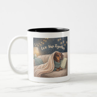 2 Couleurs Tasse « Nous faisons la sieste ensemble » pour ama