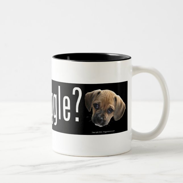 2 Couleurs Tasse obtenue de Puggle (Droit)