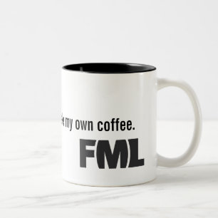2 Couleurs Tasse officielle de FML : Fait maison