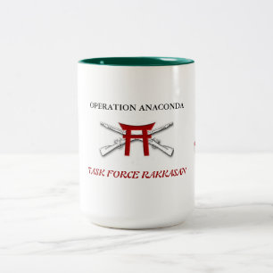 2 Couleurs Tasse OP d'ANACONDA du groupe de travail 187
