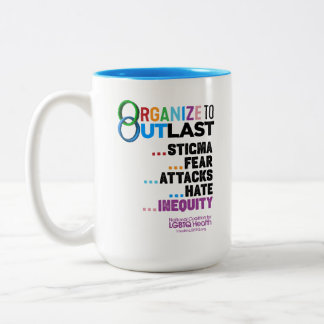 2 Couleurs Tasse Organisez-vous pour durer