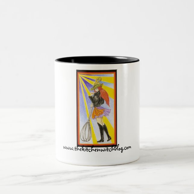 2 Couleurs Tasse originale de logo de TKW (Centre)