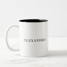 Tasse personnalisée avec nom | Tasse à café person