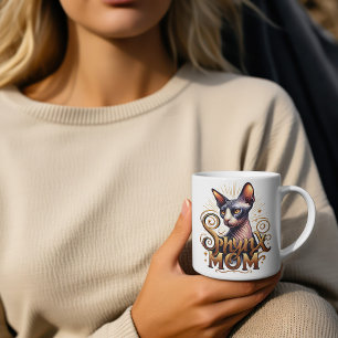 2 Couleurs Tasse personnalisée pour la fête des mères, maman