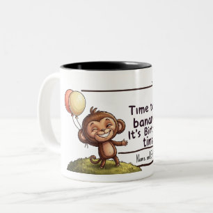 2 Couleurs Tasse personnalisée pour l'anniversaire de garçons