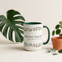 Tasse Plant Mom Maman Plante Drôle Botanique (15oz