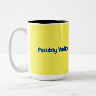 2 Couleurs Tasse Possiblement Vodka