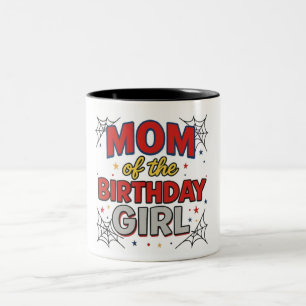 2 Couleurs Tasse pour la maman de la fille d'anniversaire 