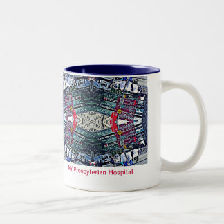 2 Couleurs Tasse presbytérienne d'hôpital de NY
