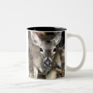 2 Couleurs Tasse principale de cerfs communs