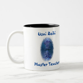 2 Couleurs Tasse principale de professeur de Reiki