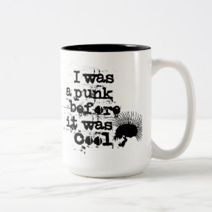 2 Couleurs tasse punk