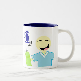 2 Couleurs Tasse respiratoire droite de l'oxygène de thérapie