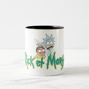 2 Couleurs Tasse Rick and Morty 