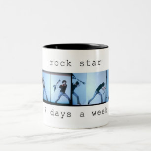 2 Couleurs tasse rockstar