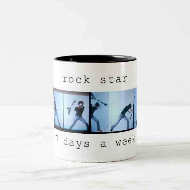2 Couleurs tasse rockstar (Centre)