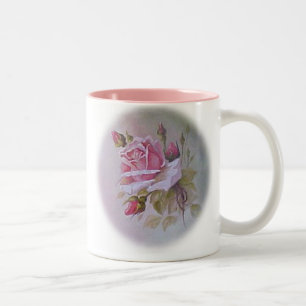 2 Couleurs Tasse rose