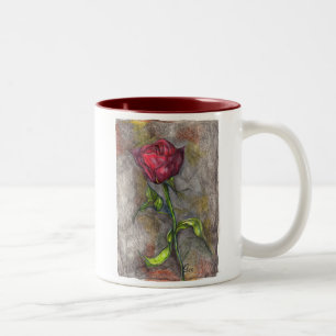 2 Couleurs Tasse rose de St Louis