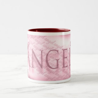 2 Couleurs Tasse rouge d'ange de ton