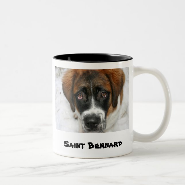 2 Couleurs Tasse Saint-Bernard (Droit)
