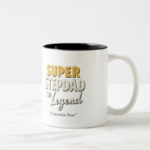 Tasse Super Beau-Père la Légende – Cadeau Personna