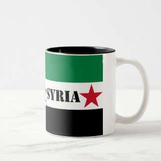 2 Couleurs Tasse syrienne de révolution