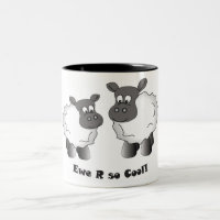 Tasse tellement fraîche de la brebis r