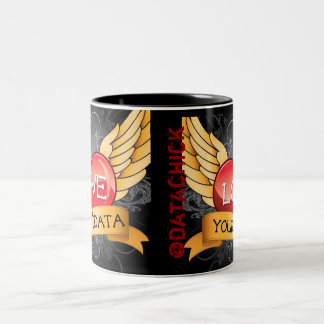 2 Couleurs Tasse une de LoveYourData